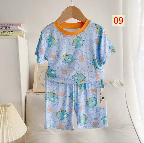 24HA282.05 - BỘ MẶC NHÀ MOMO MOKOO CHO BÉ