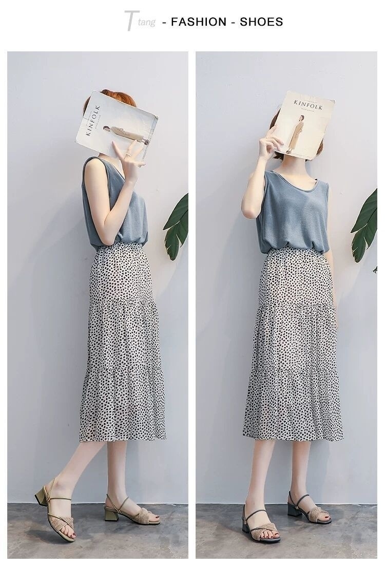 24HA292.01 - SANDAL GÓT VUÔNG PHỐI DẠ CHO NỮ