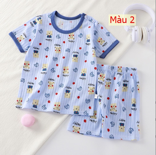 24HH13.09 - 🅾️SET 2 BỘ CỘC TAY COTTON SZ NHÍ.