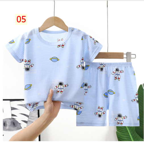 24HA13.03 - SET 2 BỘ COTTON TRE CHO BÉ
