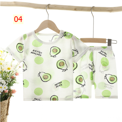 24HA13.03 - SET 2 BỘ COTTON TRE CHO BÉ