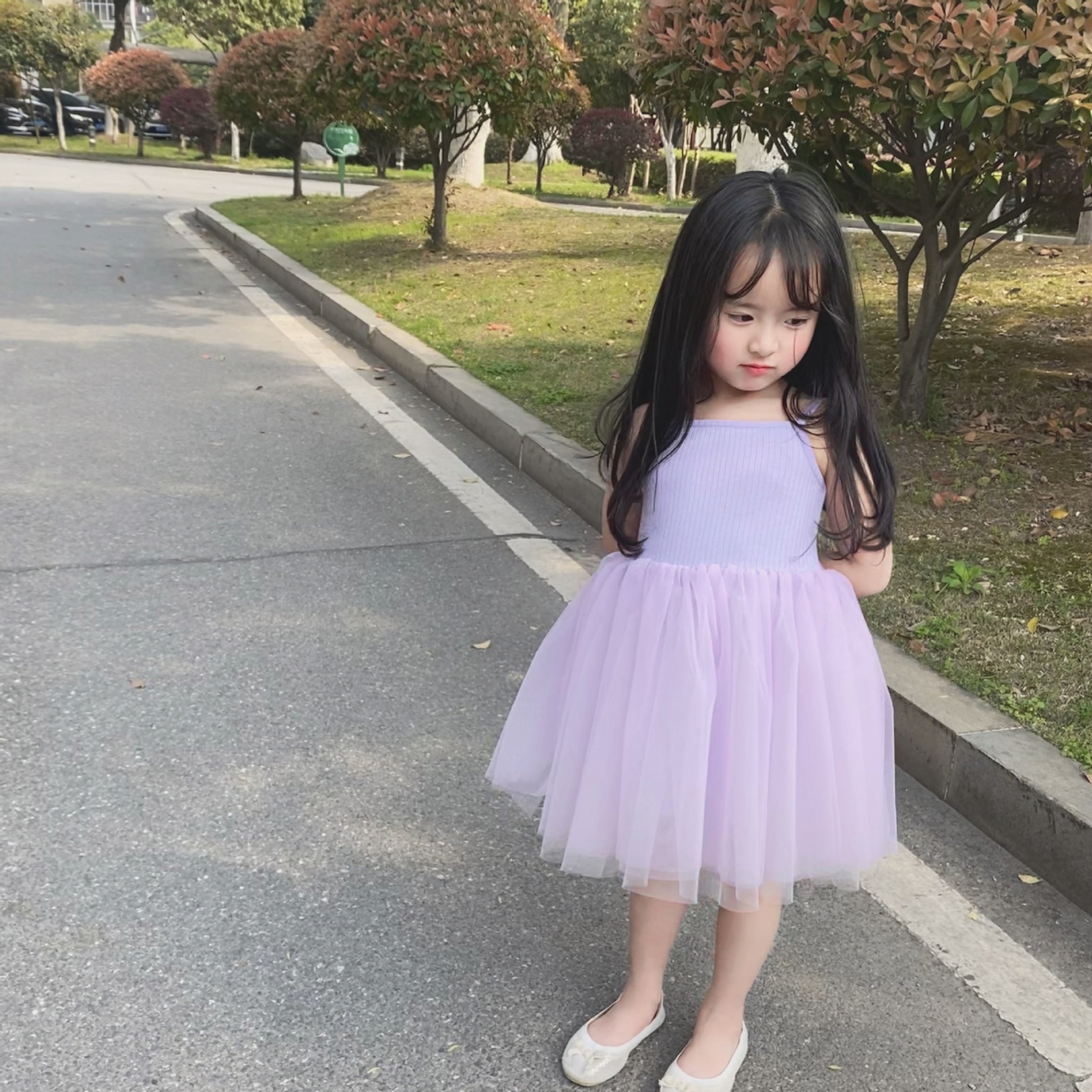 24HA13.10 - VÁY 2 DÂY TUTU CHO BÉ GÁI