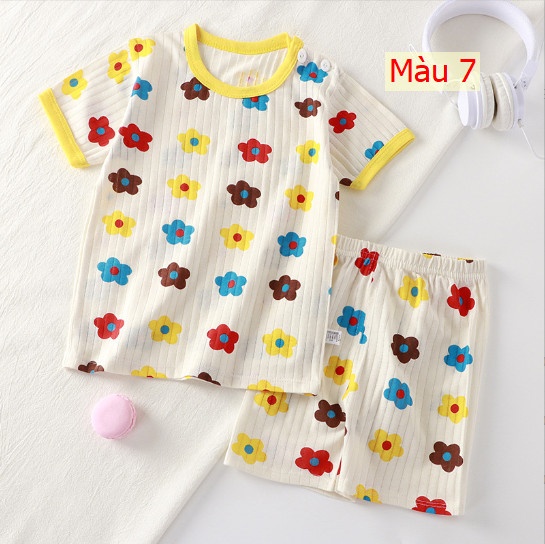 24HH13.09 - 🅾️SET 2 BỘ CỘC TAY COTTON SZ NHÍ.