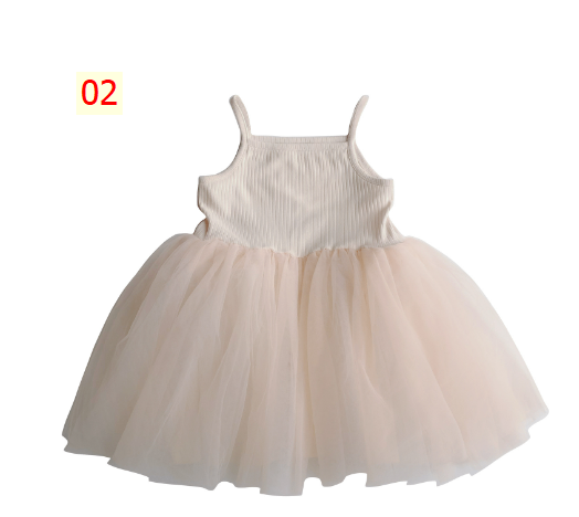 24HA13.10 - VÁY 2 DÂY TUTU CHO BÉ GÁI