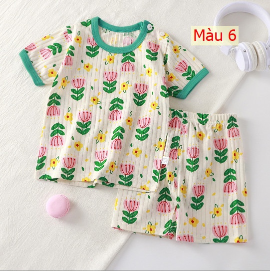 24HH13.09 - 🅾️SET 2 BỘ CỘC TAY COTTON SZ NHÍ.