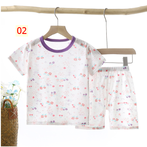 24HA13.03 - SET 2 BỘ COTTON TRE CHO BÉ