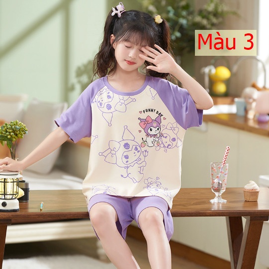 24HH23.02- ❌ BỘ COTTON BÉ GÁI SZ ĐẠI