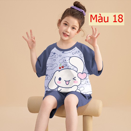 24HH23.02- ❌ BỘ COTTON BÉ GÁI SZ ĐẠI