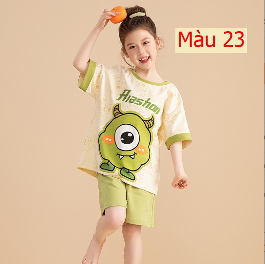 24HH23.02- ❌ BỘ COTTON BÉ GÁI SZ ĐẠI