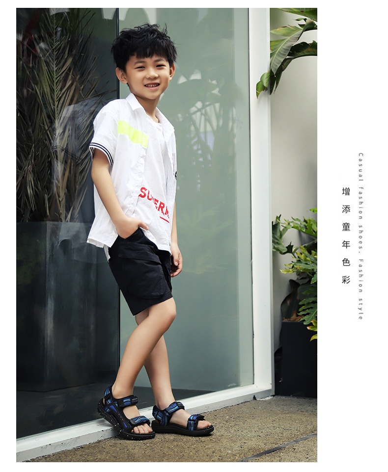 24HA23.07 - SANDAL CHO BÉ TRAI
