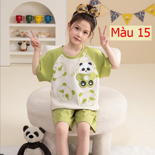 24HH23.02- ❌ BỘ COTTON BÉ GÁI SZ ĐẠI