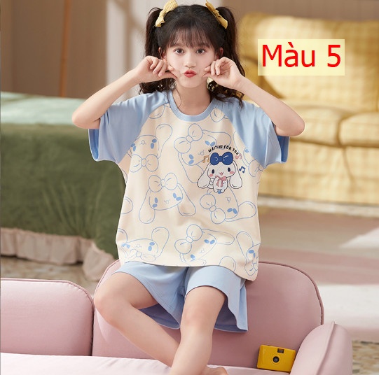 24HH23.02- ❌ BỘ COTTON BÉ GÁI SZ ĐẠI