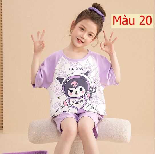 24HH23.02- ❌ BỘ COTTON BÉ GÁI SZ ĐẠI