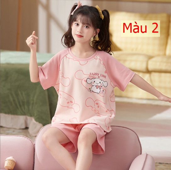 24HH23.02- ❌ BỘ COTTON BÉ GÁI SZ ĐẠI