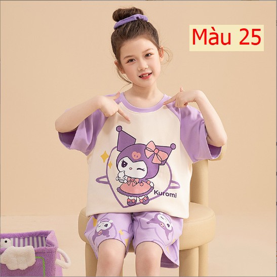 24HH23.02- ❌ BỘ COTTON BÉ GÁI SZ ĐẠI