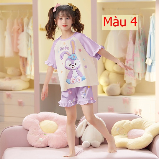 24HH23.02- ❌ BỘ COTTON BÉ GÁI SZ ĐẠI