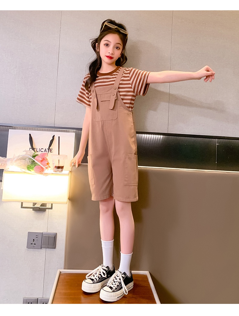 24HH33.09 - SET YẾM QUẦN CHO BÉ GÁI