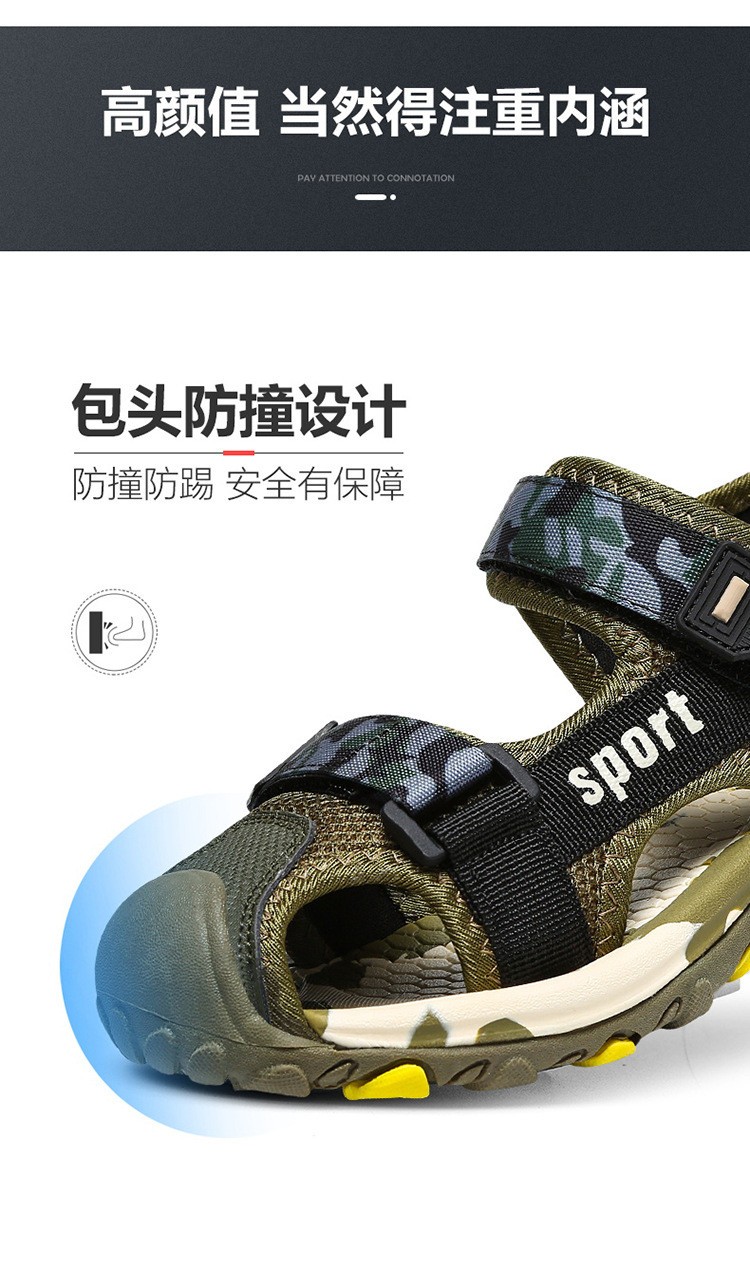 24HH33.02- SANDAL BÉ TRAI