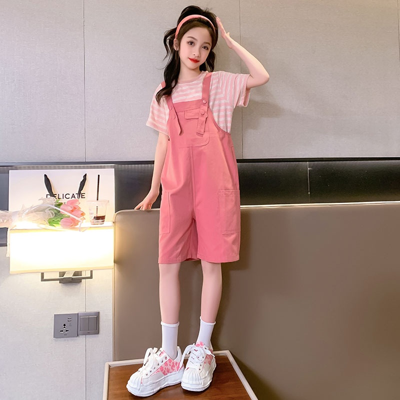 24HH33.09 - SET YẾM QUẦN CHO BÉ GÁI