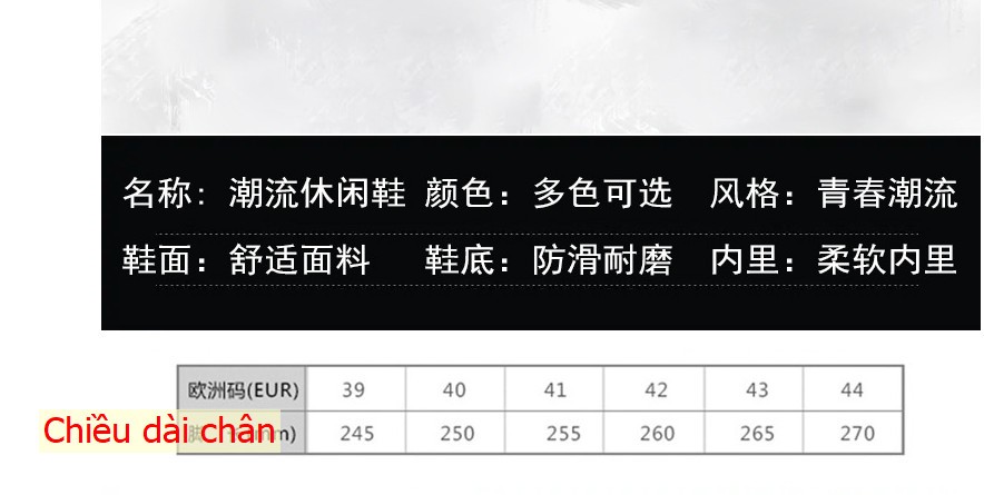 24HH33.05 - GIÀY NAM PHONG CÁCH HÀN QUỐC
