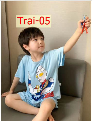 24HA43.11 - BỘ MẶC NHÀ NHÂN VẬT HOẠT HÌNH CHO BÉ