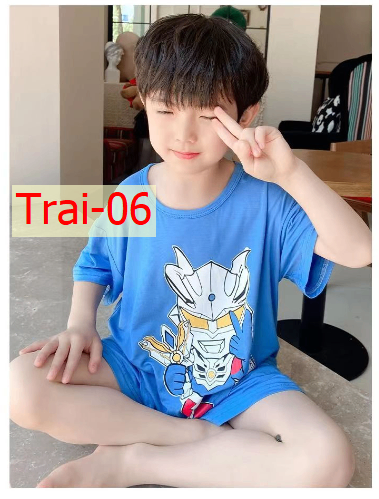 24HA43.11 - BỘ MẶC NHÀ NHÂN VẬT HOẠT HÌNH CHO BÉ
