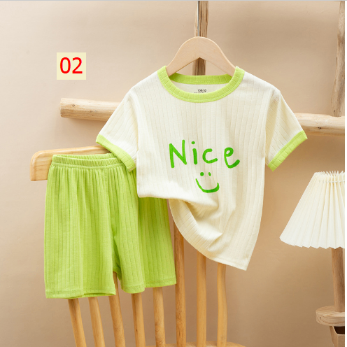 24HA43.02 - BỘ MẶC NHÀ BÉ TRAI BÉ GÁI