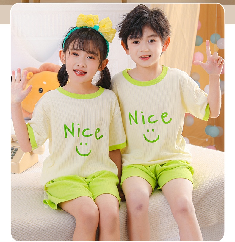 24HA43.02 - BỘ MẶC NHÀ BÉ TRAI BÉ GÁI
