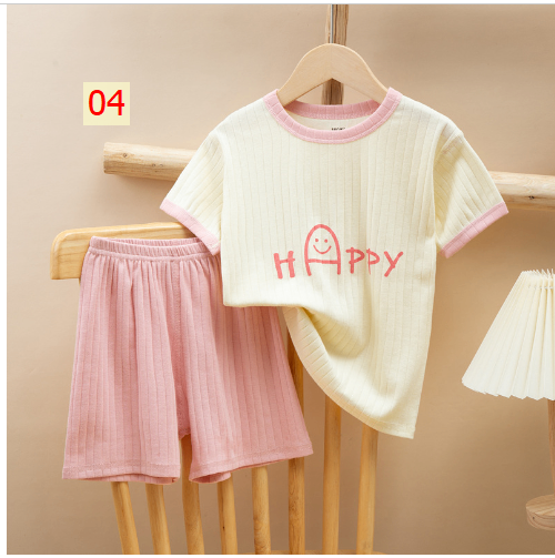 24HA43.02 - BỘ MẶC NHÀ BÉ TRAI BÉ GÁI