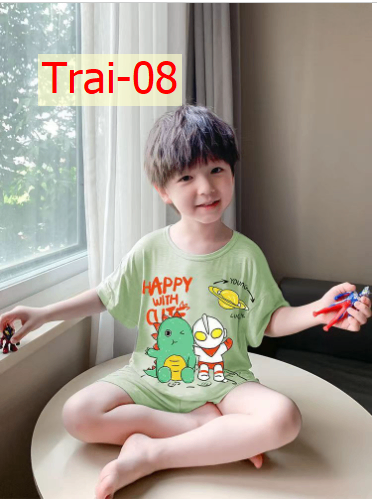 24HA43.11 - BỘ MẶC NHÀ NHÂN VẬT HOẠT HÌNH CHO BÉ