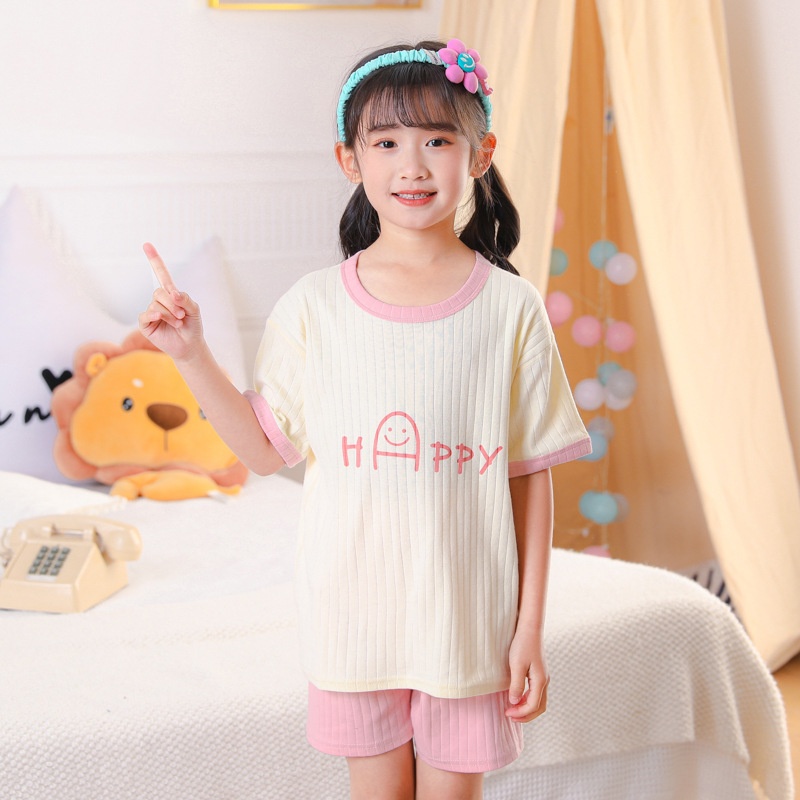 24HA43.02 - BỘ MẶC NHÀ BÉ TRAI BÉ GÁI