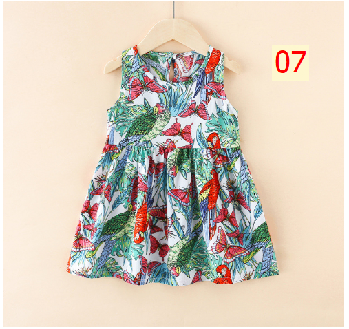 24HA53.01 - SET 2 VÁY LANH LỤA BÉ GÁI