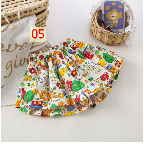 24HA53.02 - QUẦN SHORT VÁY BÉ GÁI