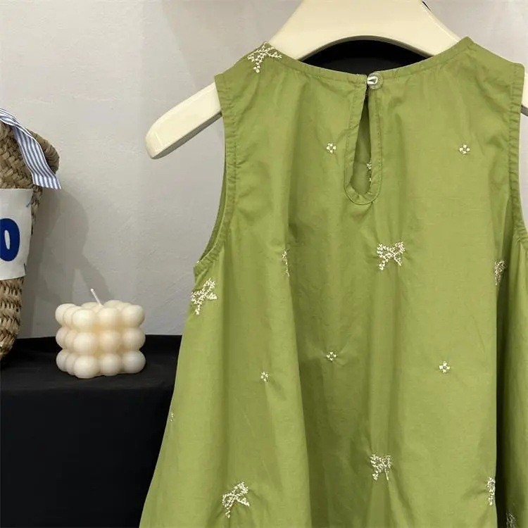 24HH53.01 - VÁY SUÔNG SÁT NÁCH BÉ GÁI