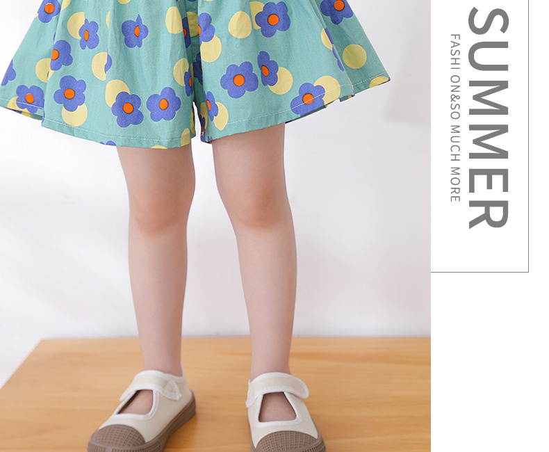 24HA53.02 - QUẦN SHORT VÁY BÉ GÁI