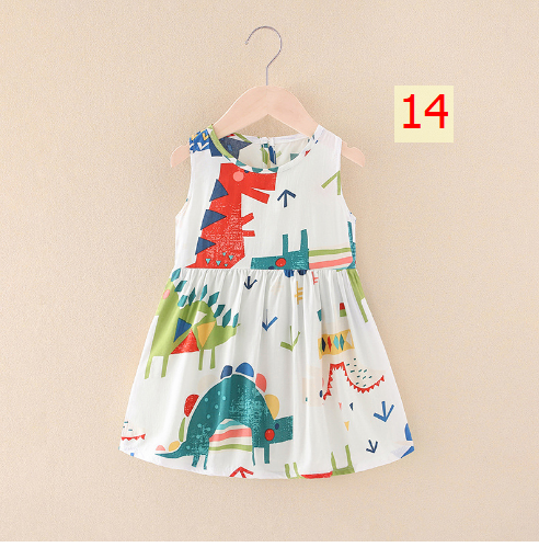 24HA53.01 - SET 2 VÁY LANH LỤA BÉ GÁI