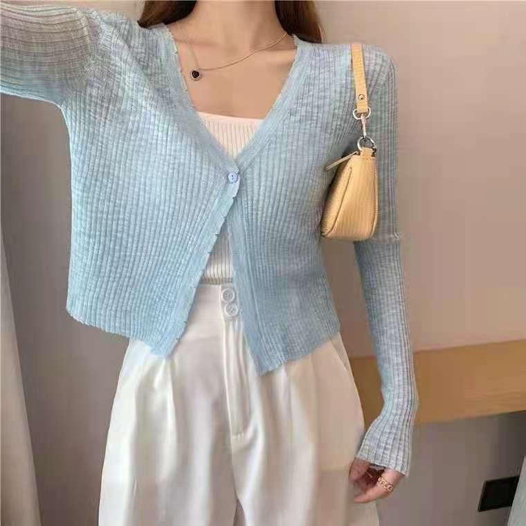 24HH63.05- CARDIGAN KHOÁC NGOÀI