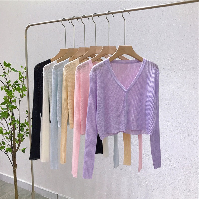 24HH63.05- CARDIGAN KHOÁC NGOÀI