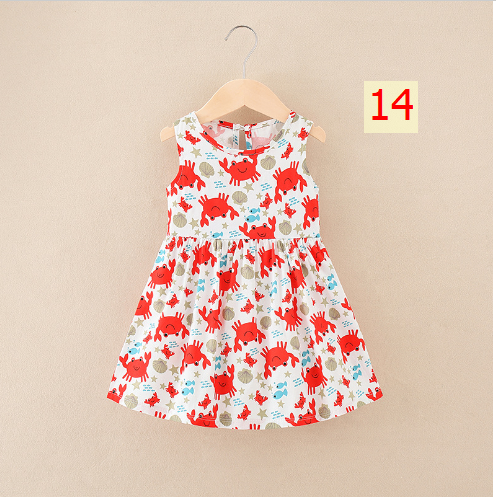 24HH73.04 - VÁY LANH LỤA CHO BÉ