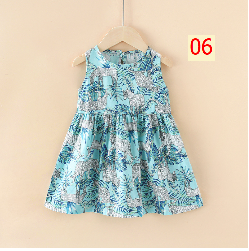 24HH73.04 - VÁY LANH LỤA CHO BÉ