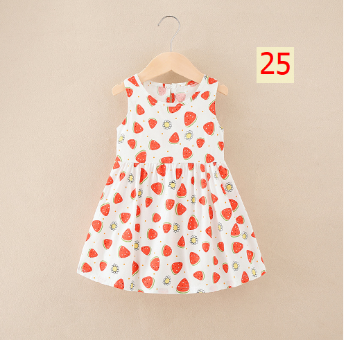 24HH73.04 - VÁY LANH LỤA CHO BÉ