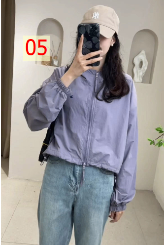 24HA93.08 - ÁO KHOÁC GIÓ MỎNG NỮ