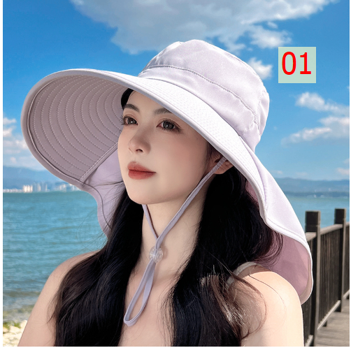 24HA93.04 - MŨ CHỐNG NẮNG TRÙM GÁY
