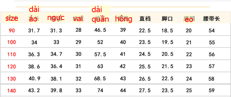 24HA103.08 - SET BỘ HỒNG PREMIUM BÉ GÁI