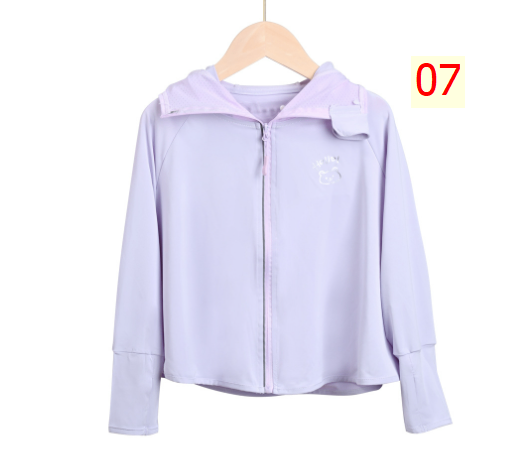 24HA113.09 - ÁO CHỐNG NẮNG LỤA BĂNG BÉ GÁI