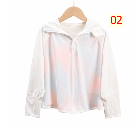 24HA113.09 - ÁO CHỐNG NẮNG LỤA BĂNG BÉ GÁI