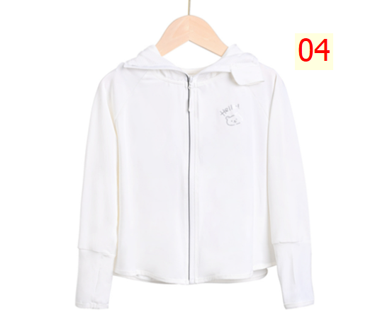 24HA113.09 - ÁO CHỐNG NẮNG LỤA BĂNG BÉ GÁI
