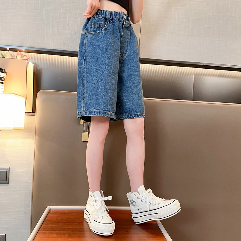 24HA123.05 - SHORT DENIM BÉ GÁI