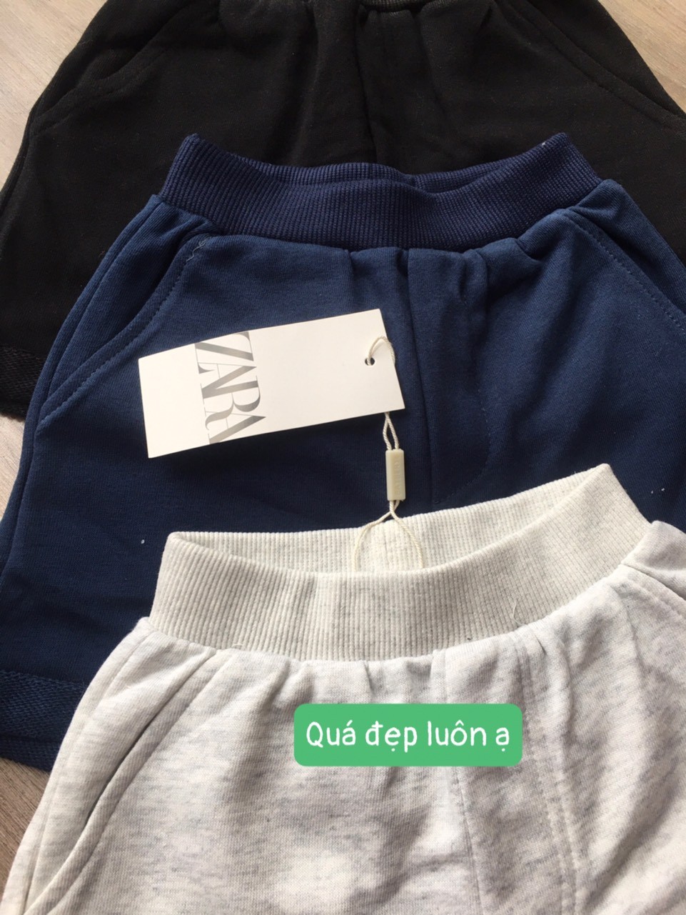 24HAVN02.113 - SÉT 3 QUẦN SHORT DA CÁ BÉ TRAI