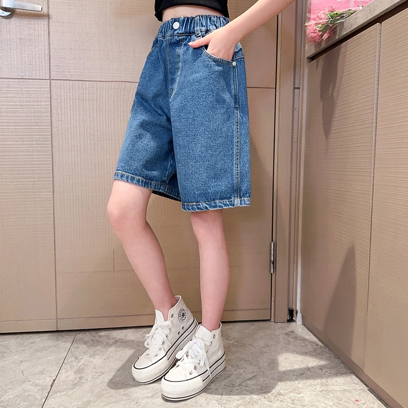24HA123.05 - SHORT DENIM BÉ GÁI